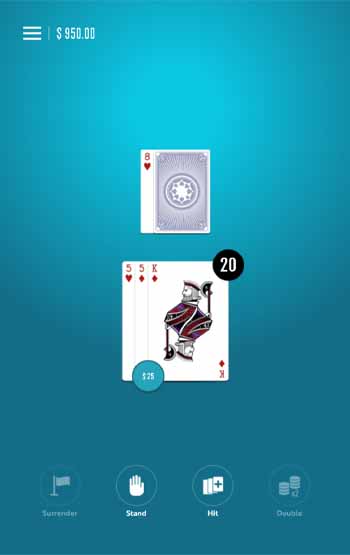 iphone blackjack app play